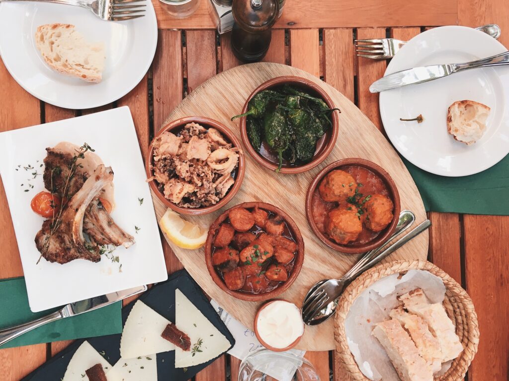 Latino Spanish tapas